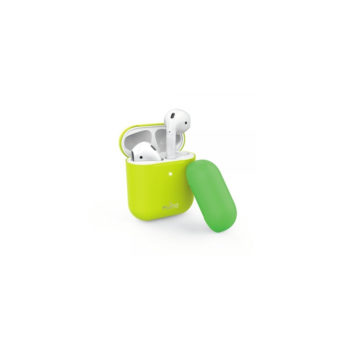Puro AirPods 1/2 Deksel Icon Gul