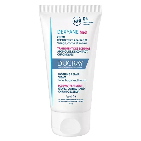 Ducray Dexyane Med Creme Calmante e Reparador para Eczema 30ml