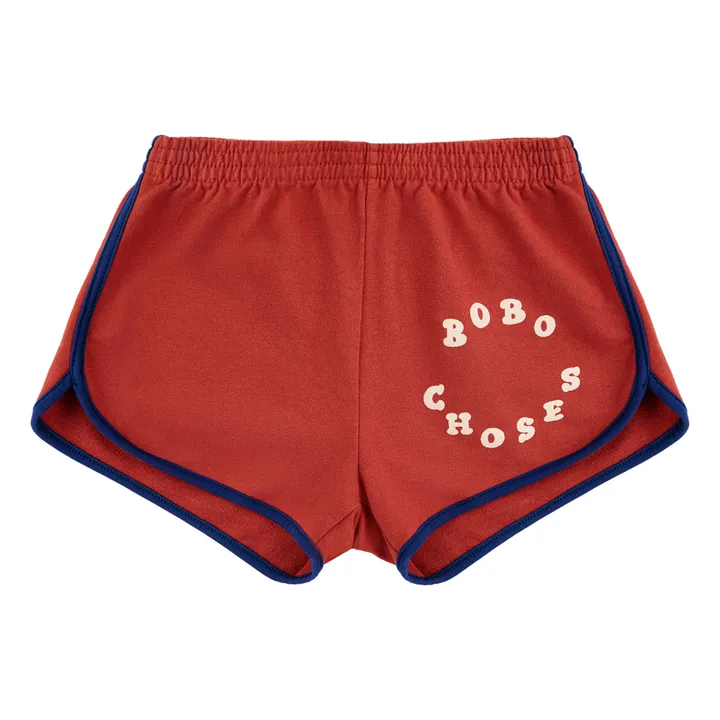 Bobo Choses Short Coton Bio Bêbêtes | Rouge