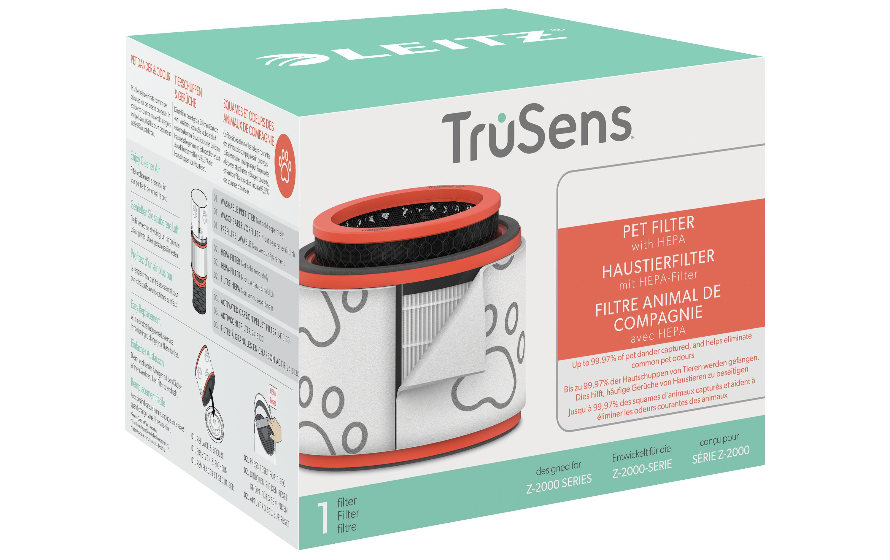 HEPA-Filter TruSens Tier 1 Stück3-in-1 HEPA Filtertrommel kompatibel mit Trusens Z-2000