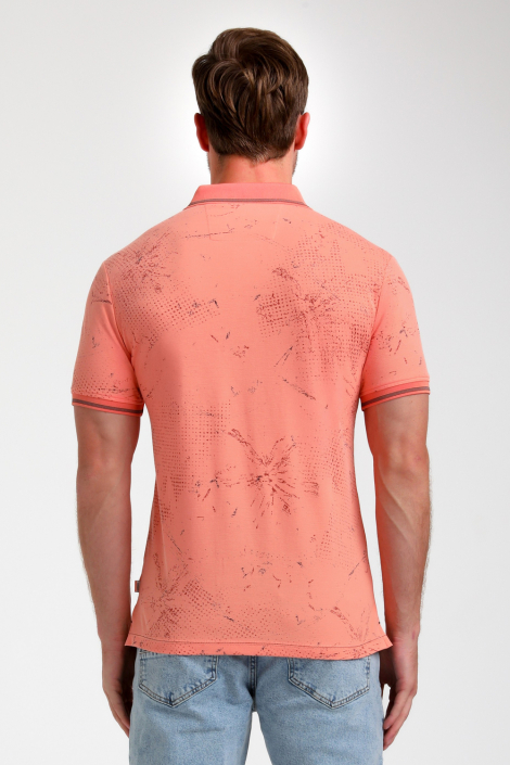 Gabbiano oranje heren polo