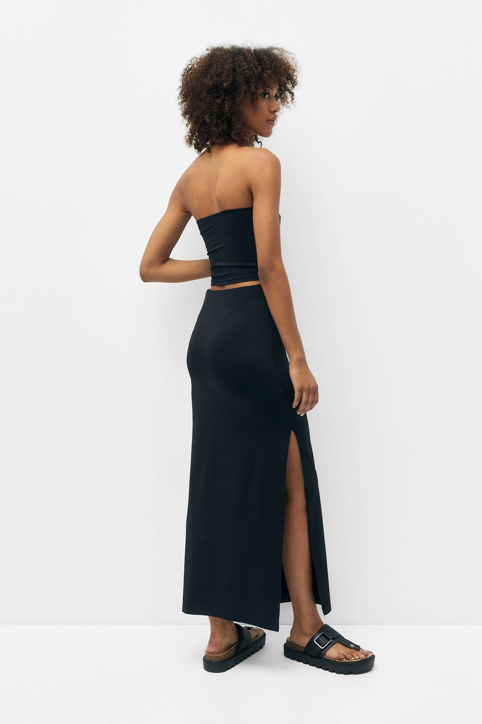 Top bandeaut - preto