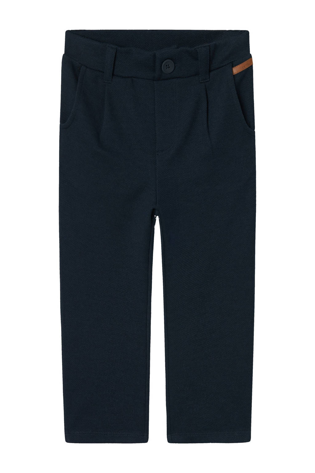 NAME IT casual broek donkerblauw