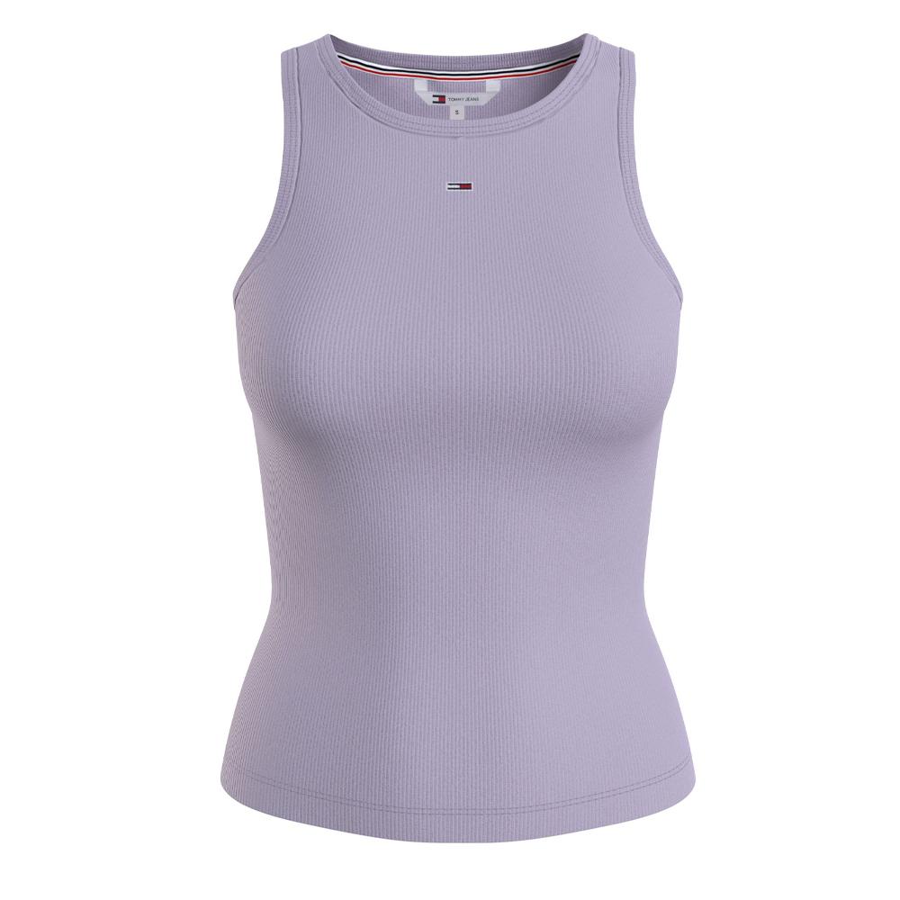 Tommy Hilfiger Débardeur Violet Femme Tommy Hilfiger Essential LF