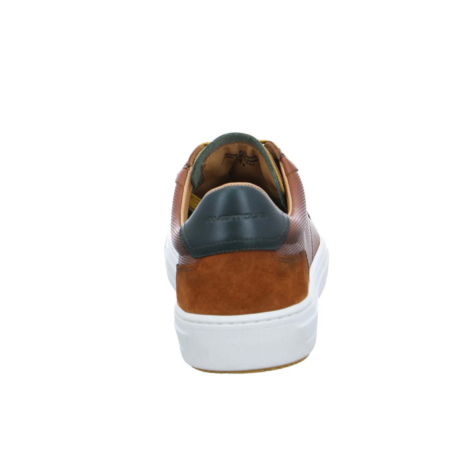 AMBITIOUS Halbschuhe Sneaker Cognac Leder