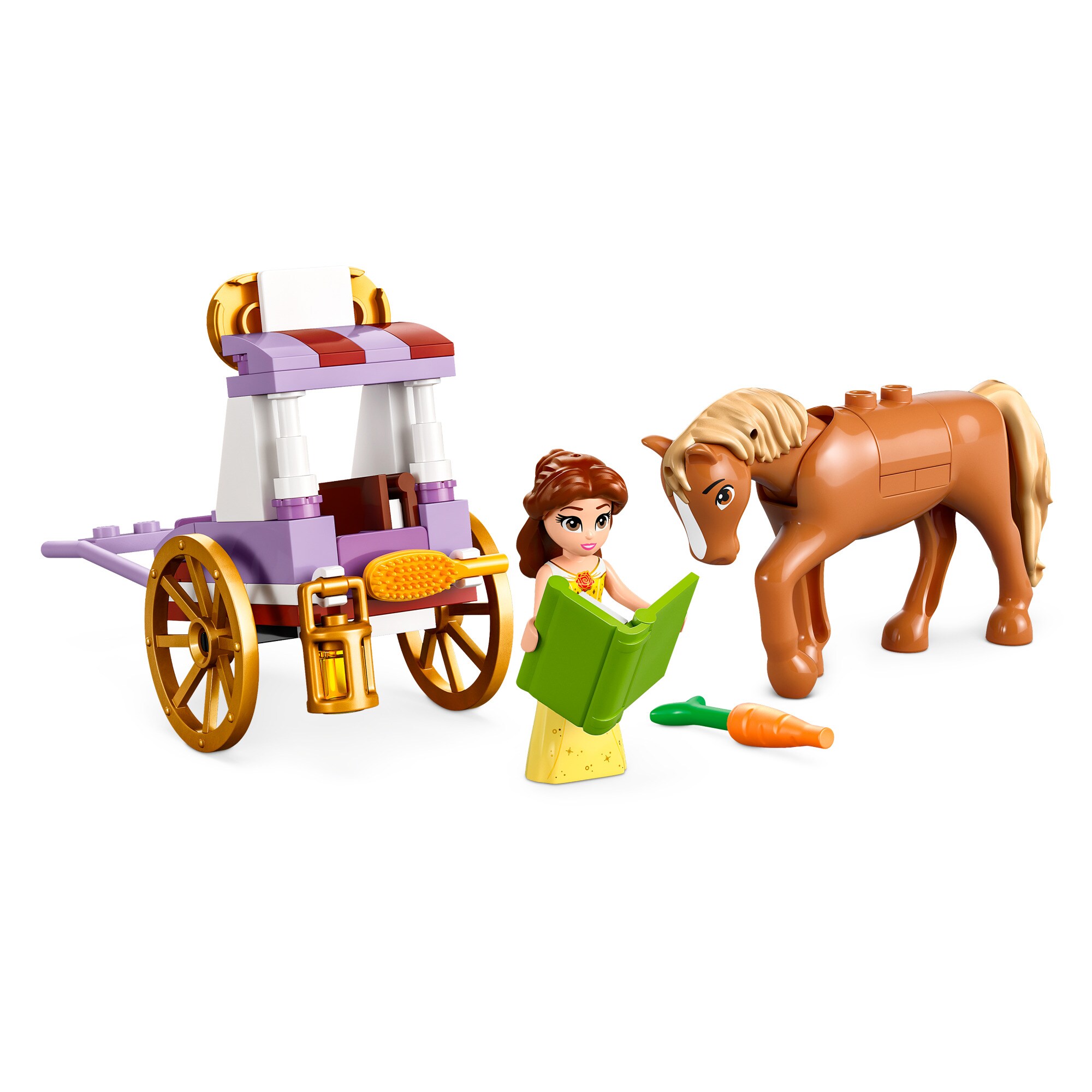 LEGO Konstruktionsspielzeug Disney Princess Belles Pferdekutsche
