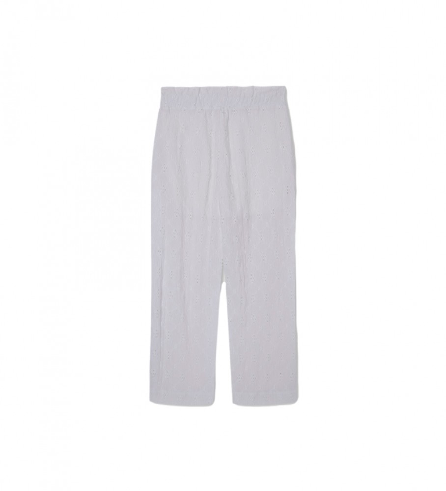 Calças brancas Ghislaine da Pepe Jeans