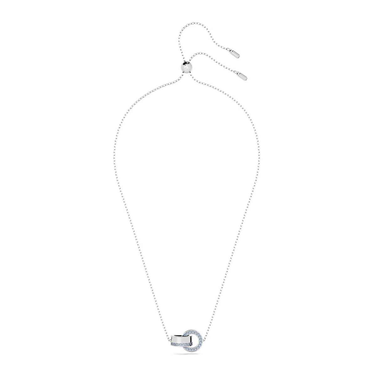 Collier Swarovski Hollow bleu
