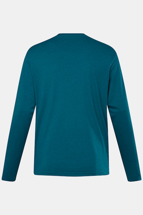 Men+ Langarmshirt, Basic, Rundhals, bis 8 XL