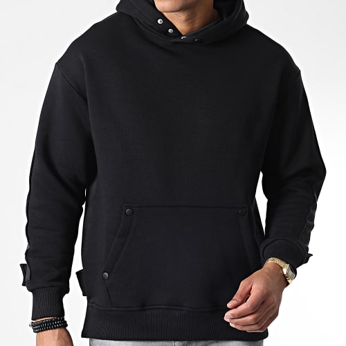 Sweat Capuche OTS-6 Noir