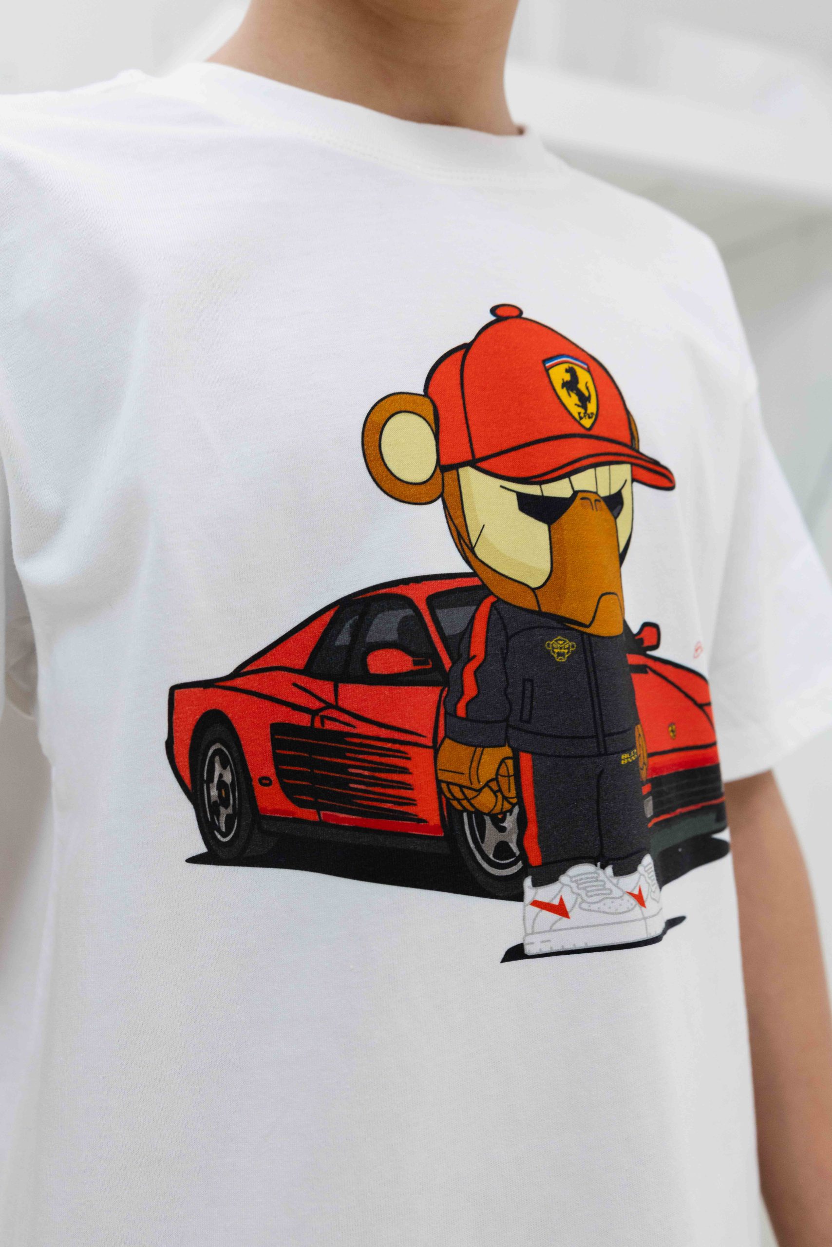 Black Bananas Febbari T-Shirt Kids Gebroken Wit