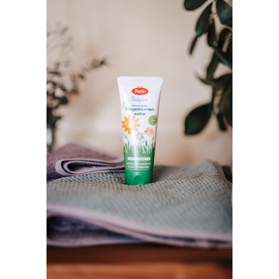 Töpfer Wind & Wetter Ringelblumensalbe Babycare 75 ml