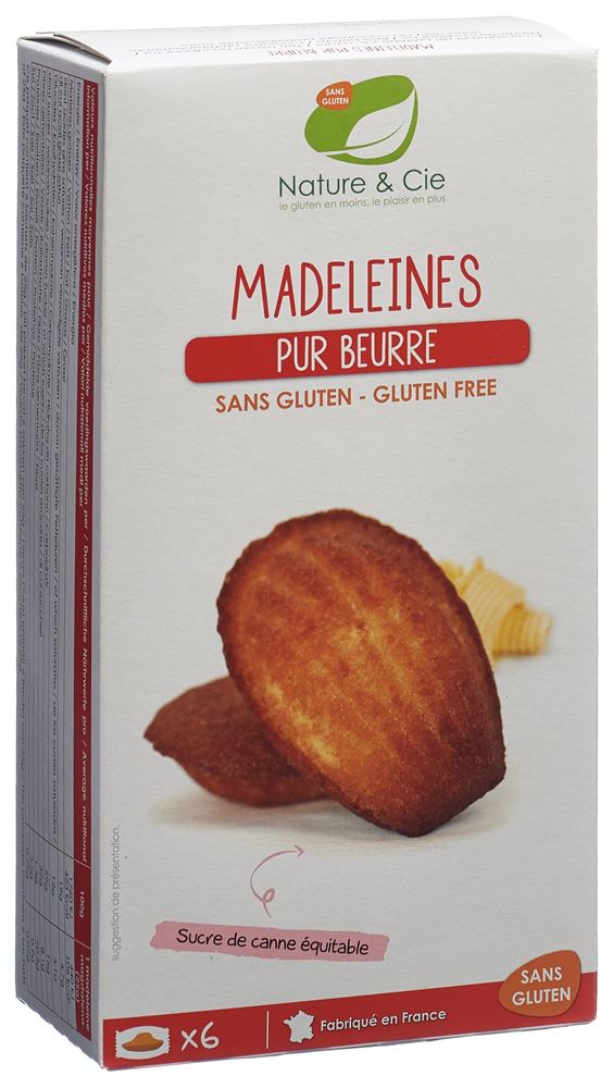 NATURE&CIE Madeleines Butter glutenfrei 25 g