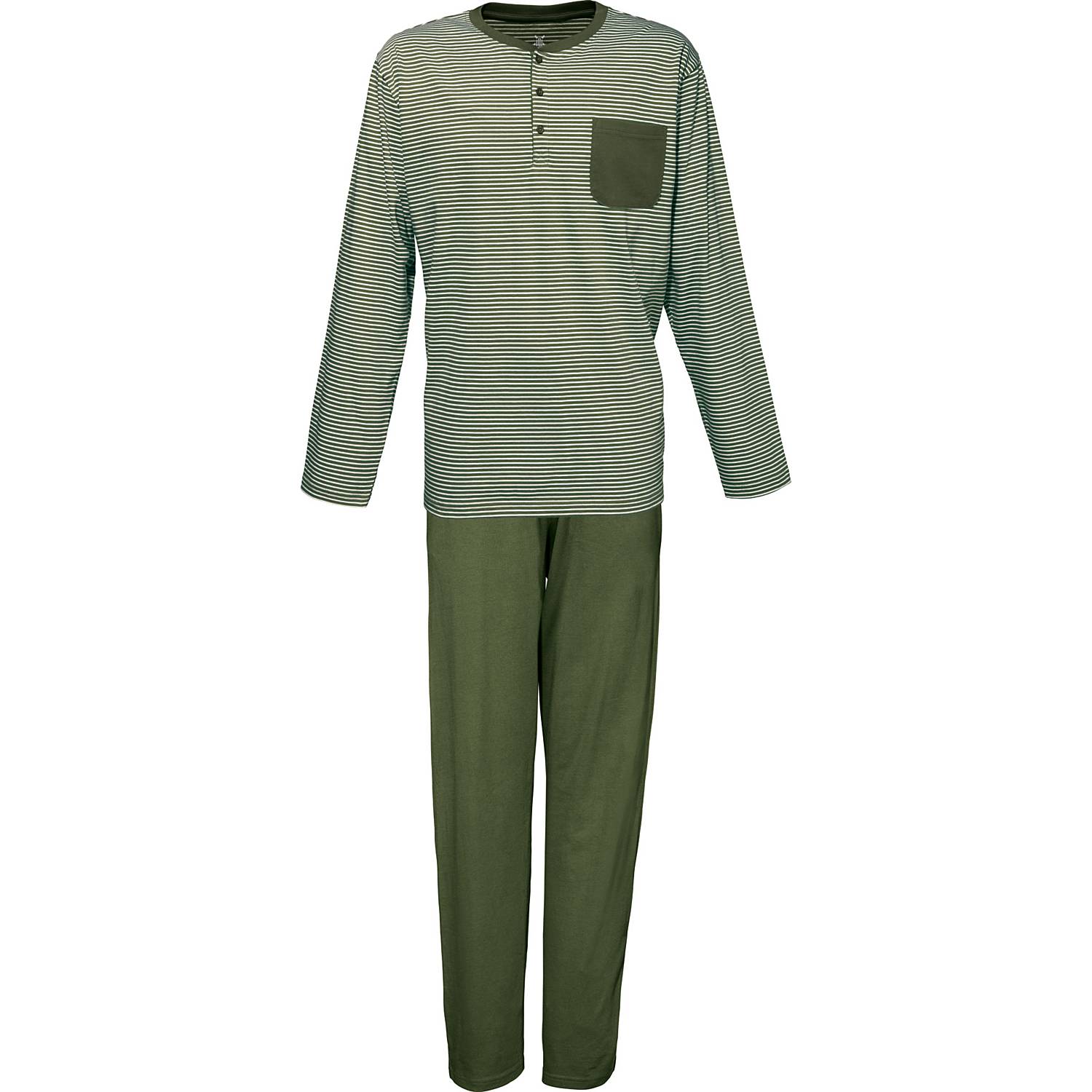 Erwin Müller Single-Jersey Herren-Schlafanzug
