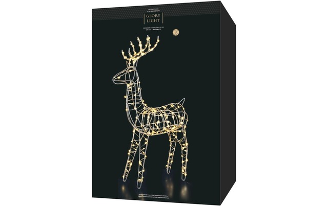 STT LED Dekofigur »Rentier Finley« Warmweiss