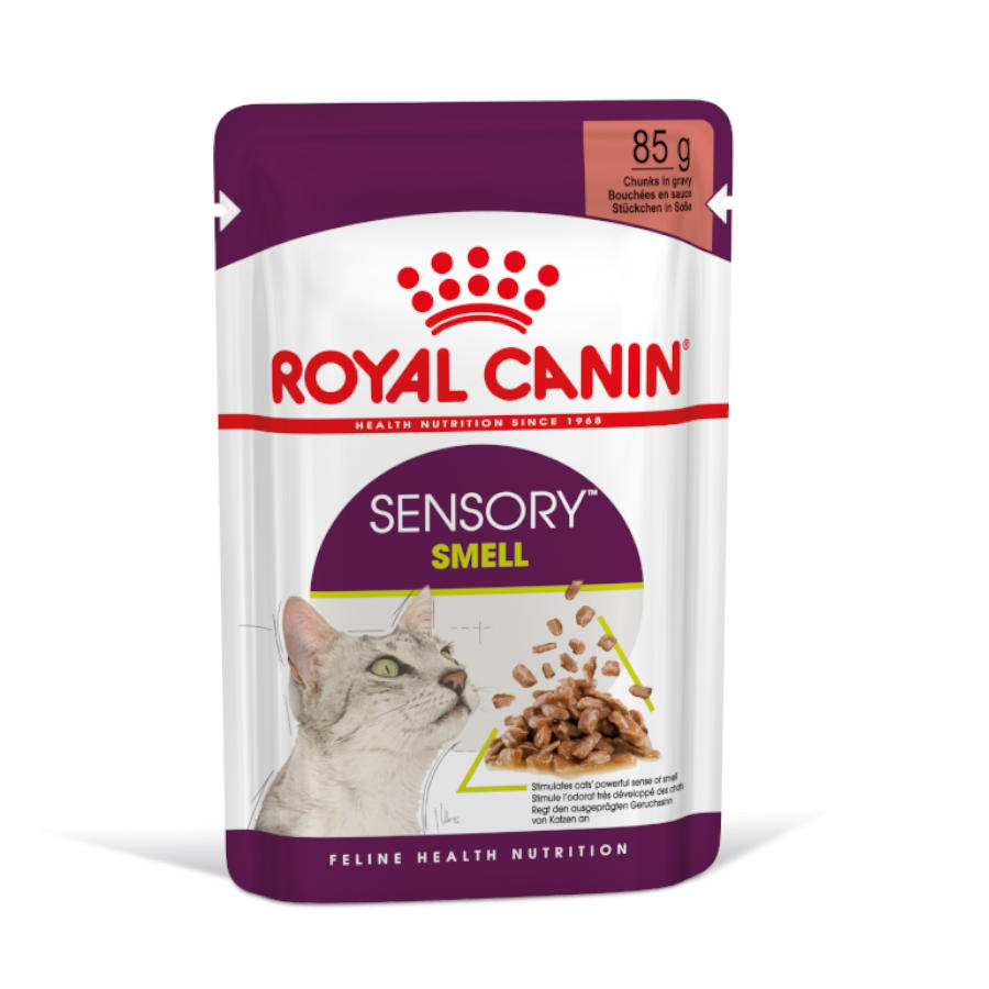 Sachê de Molho Sensorial para Odores Royal Canin Adult para Gatos