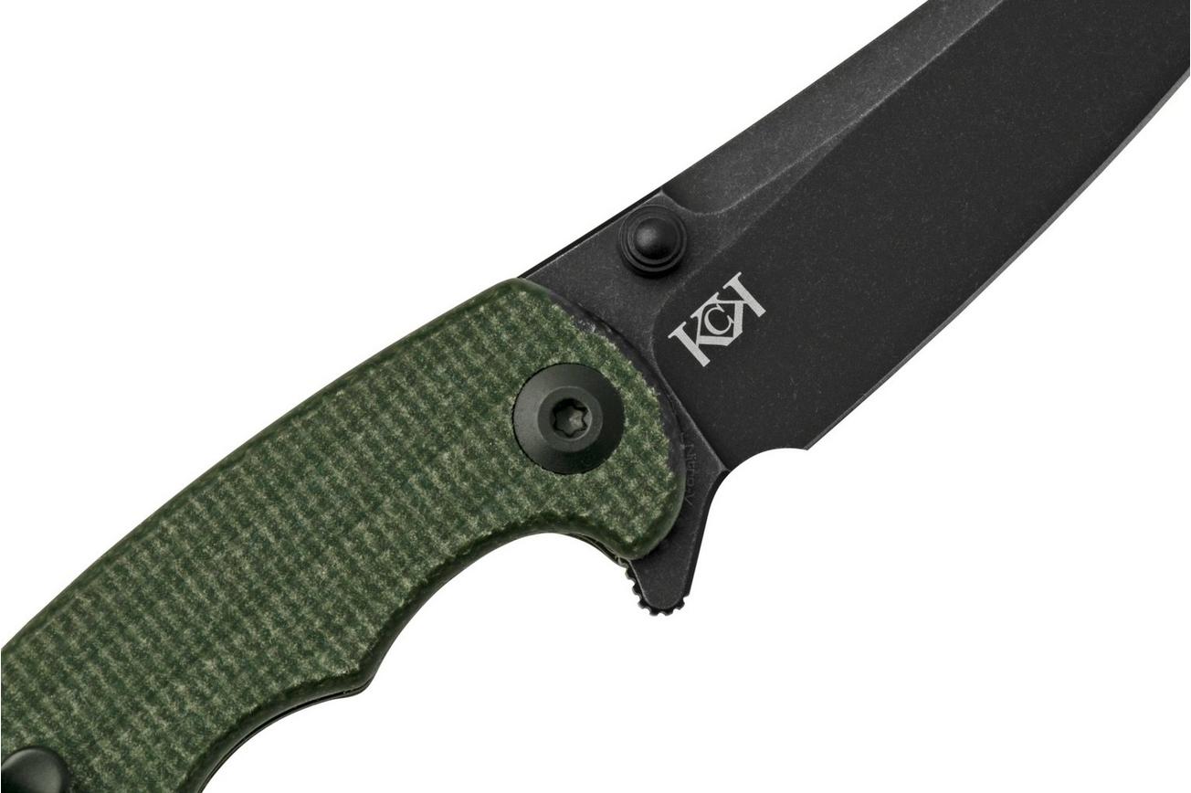 Civivi P87 Folder C21043-3 Green Micarta, zakmes