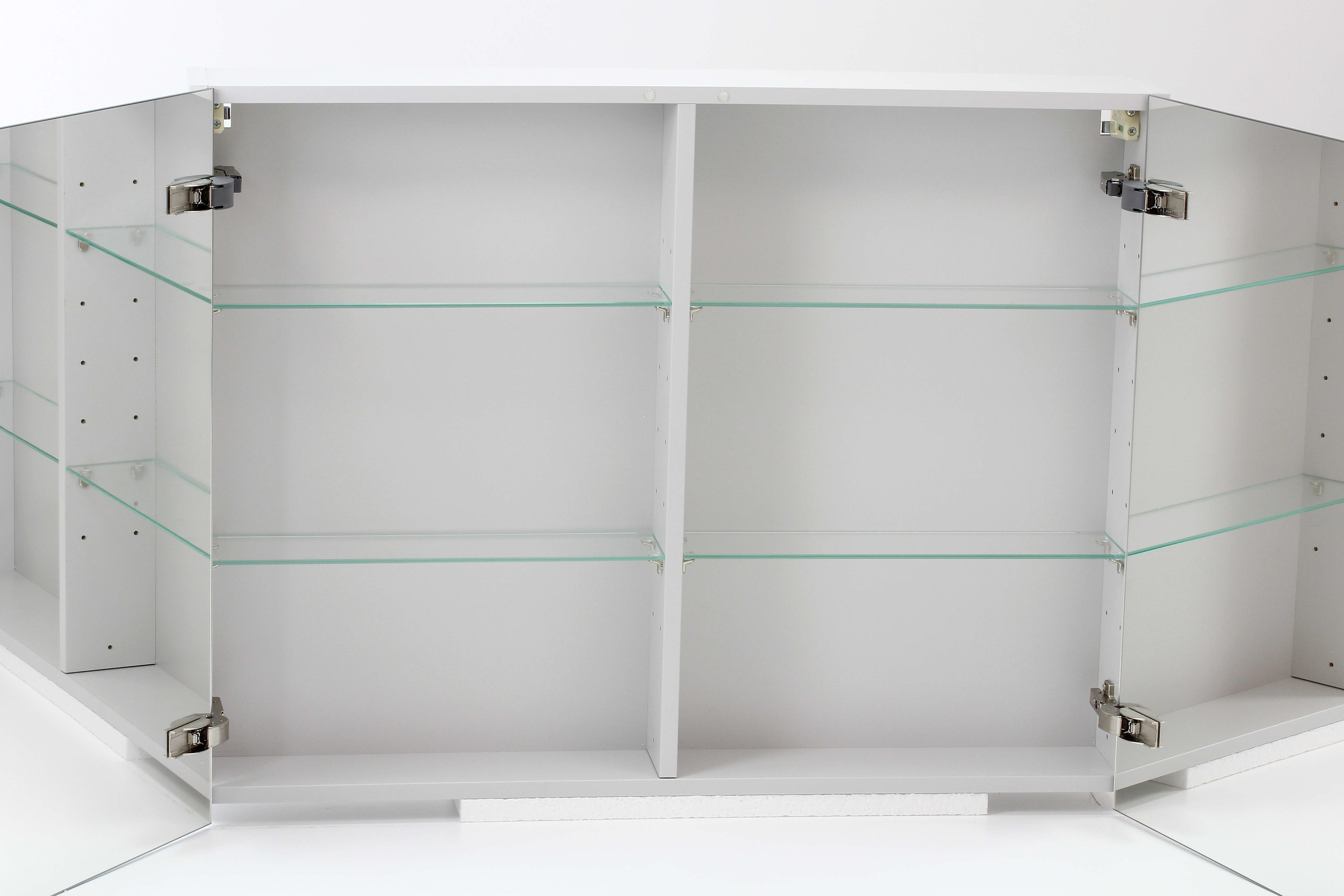 Galva Juliette spiegelkast met 2 softclose deuren 100cm grijs