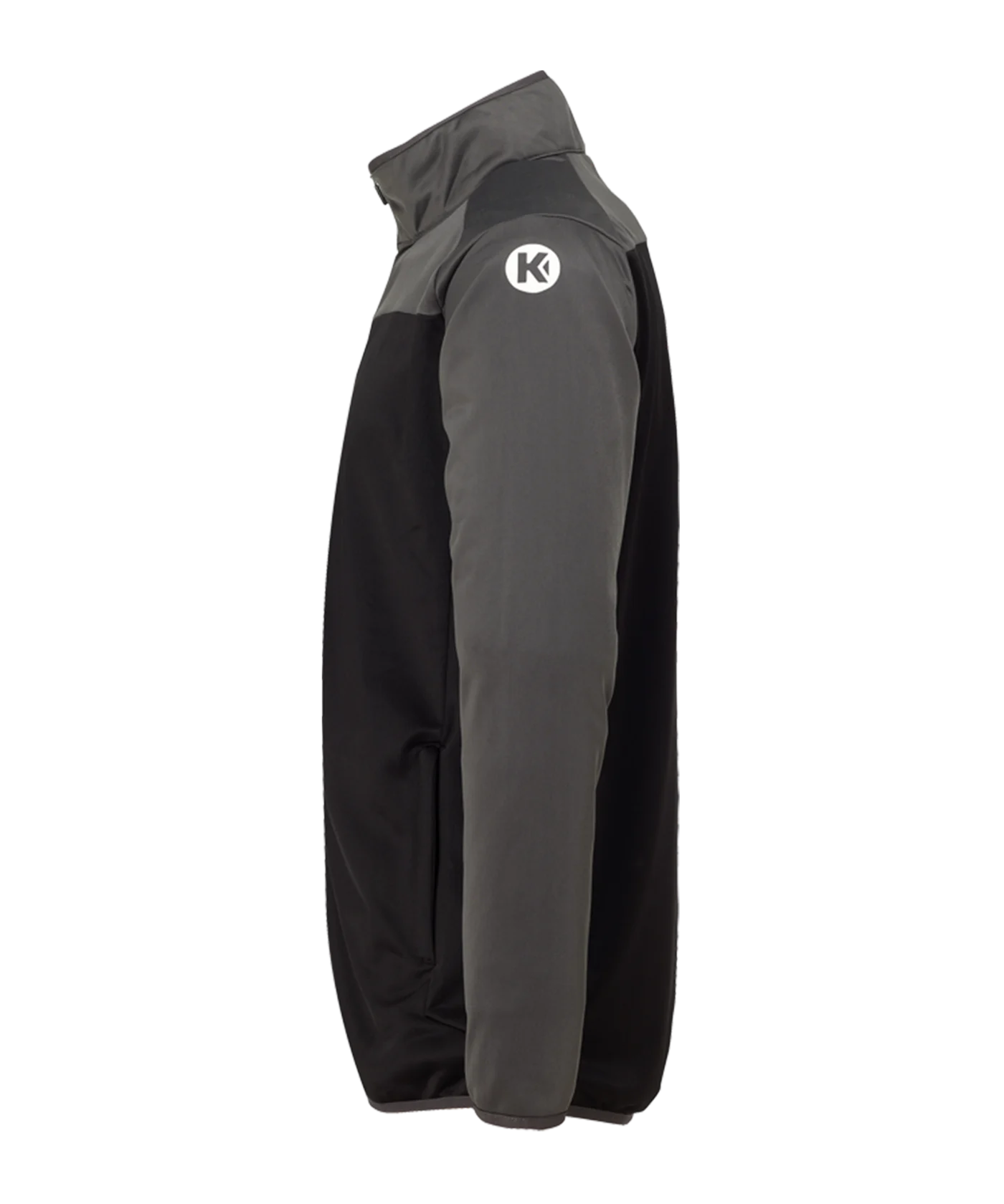 Kempa Prime Polyesterjacke Schwarz Grau F01