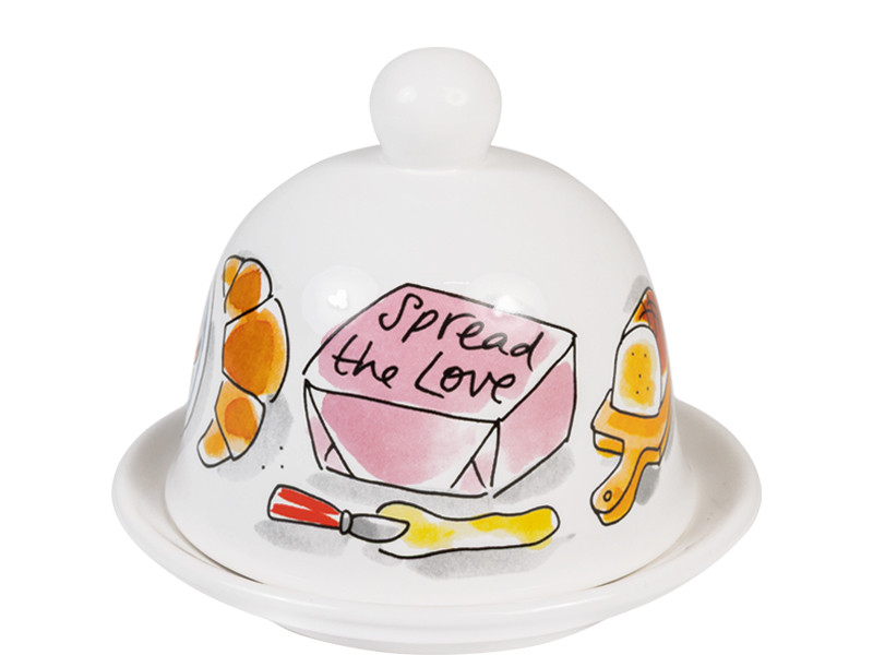 Botervloot Rond 12cm Even Bijkletsen Spread the love