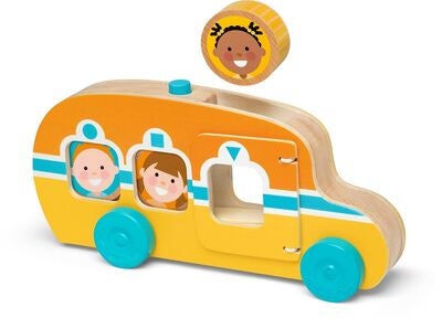 Melissa & Doug GO TOTs Roll & Ride Buss