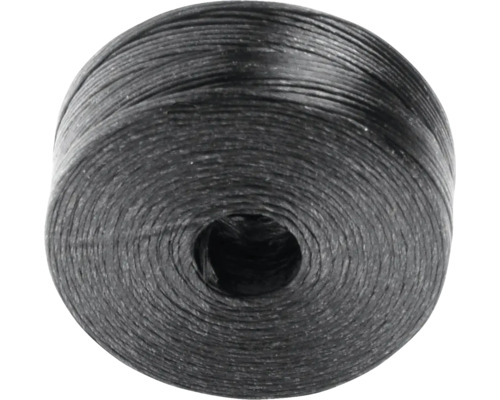 Zwarte nylondraad 0,1 mm 52 m