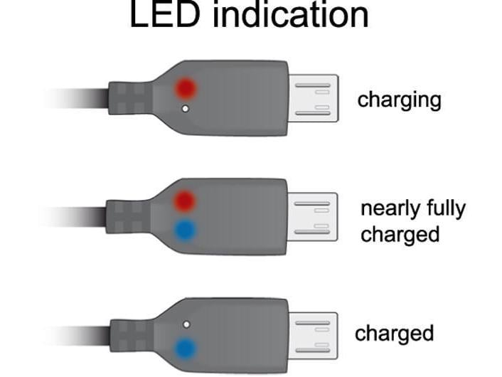 Delock USB 2.0-Kabel  USB A - Micro-USB B 1.5 m Anschlusskabel