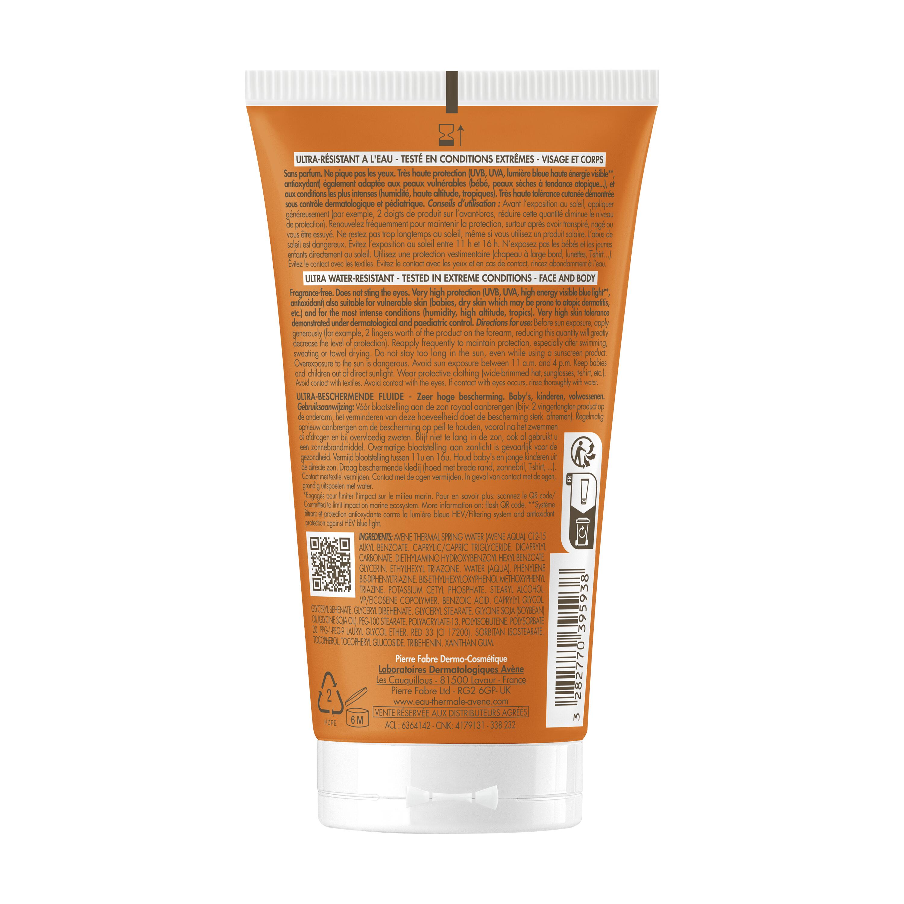 AVENE Intense Protect Fluid SPF50  150 ml