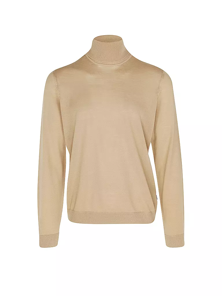 BOSS Rollkragenpullover Slim Fit MUSSO camel