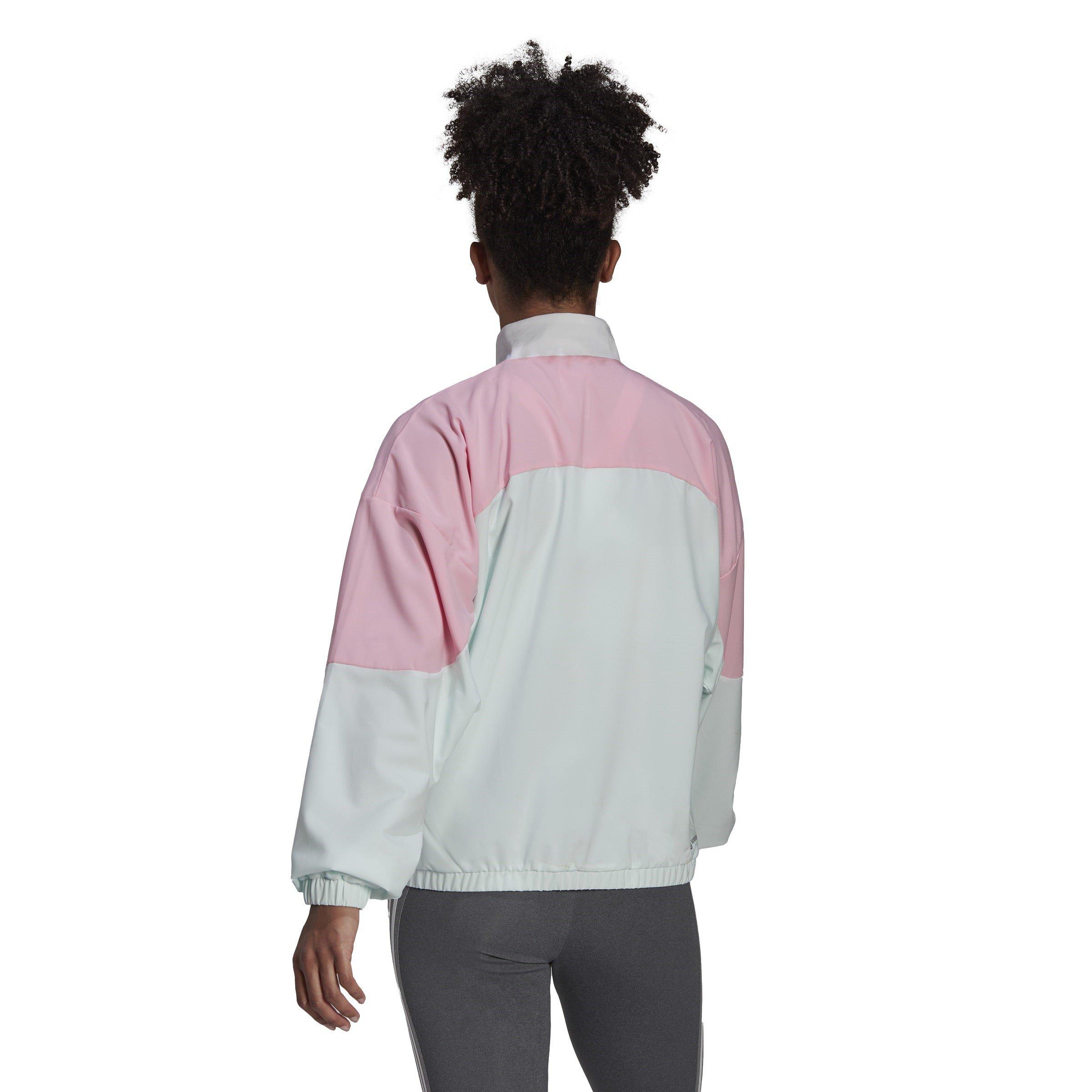 adidas Designed to Move Colorblock Track Jacket Womens