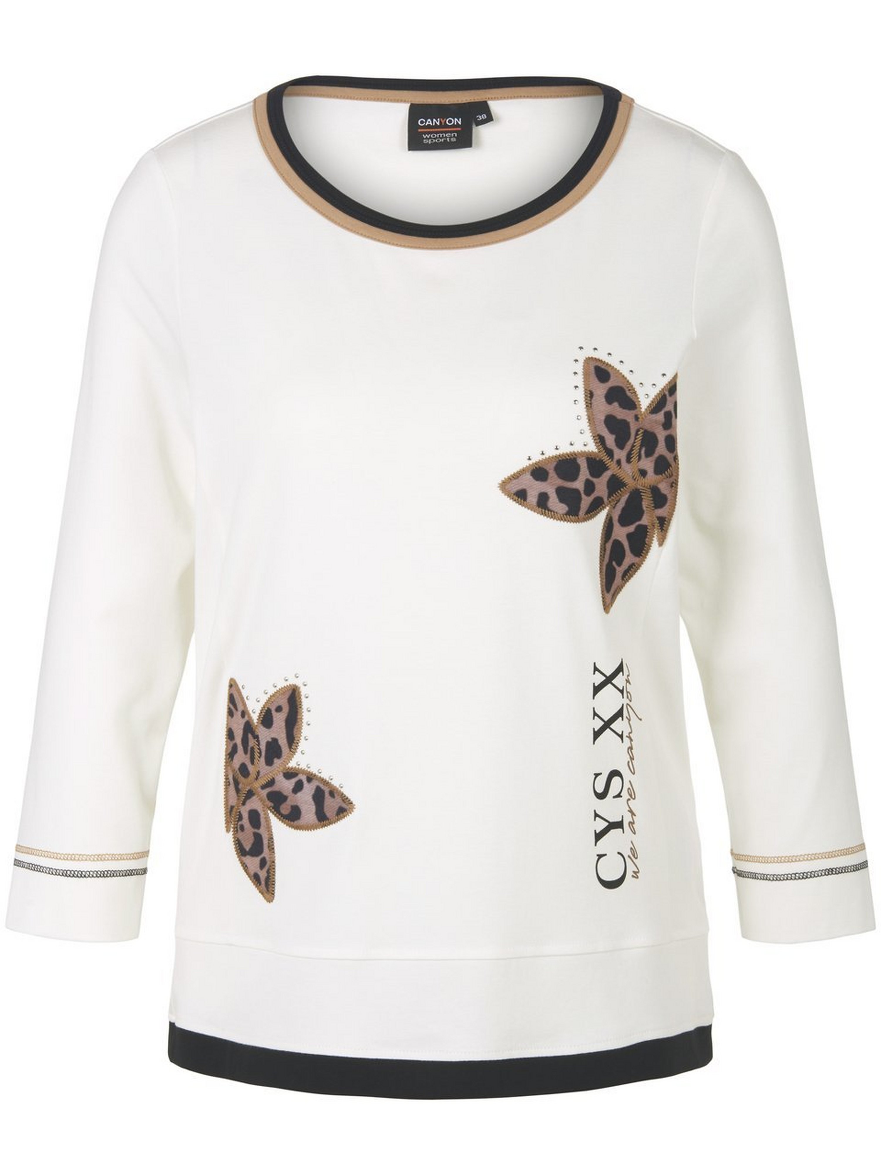 Rundhals-Shirt