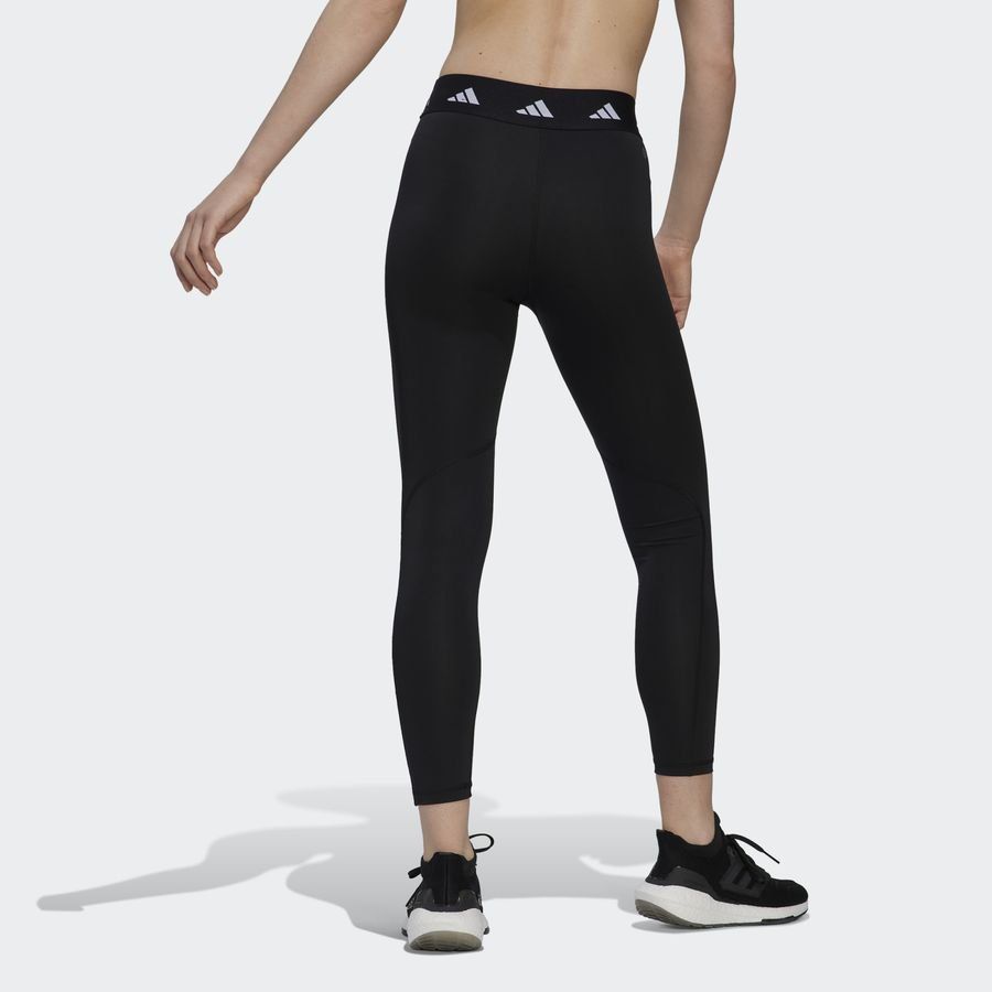 adidas Collant Techfit 7/8 - Noir/Blanc Femme