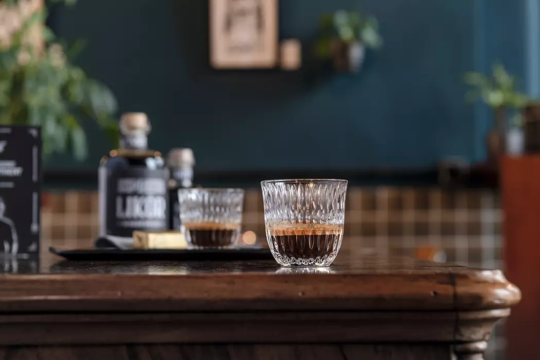 Espressotasse Ethno Barista 2tlg.