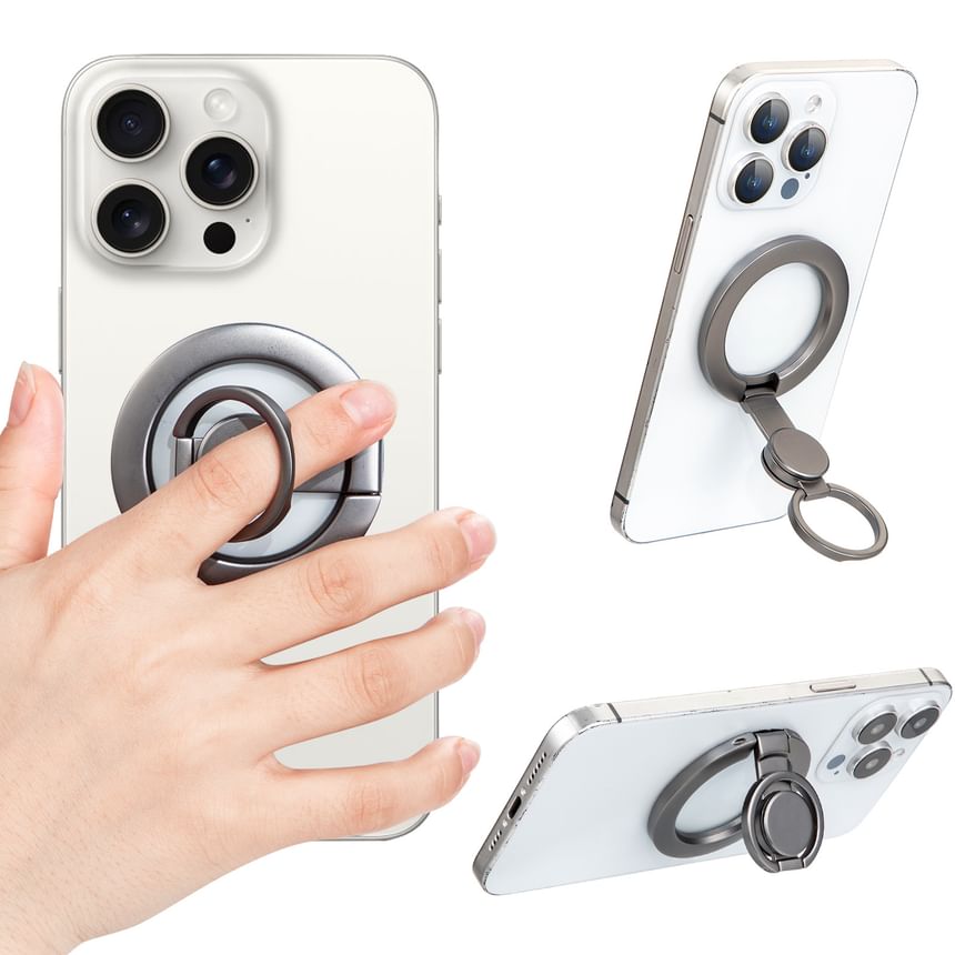 MECHA - Magnetische telefoonstandaard van legering (compatibel met MagSafe)