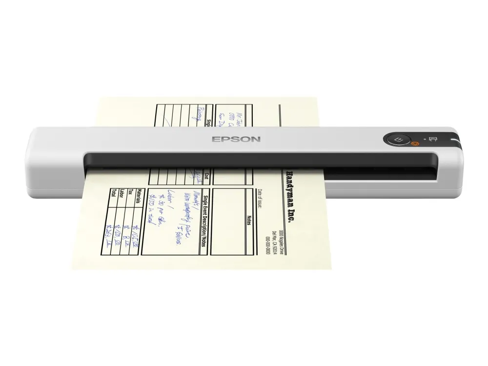 Epson WorkForce DS-70 - Scanner med papirfødning - Contact Image Sensor (CIS) - Legal - 600 dpi x 600 dpi - op til 300 scanninger pr. dag - USB 2.0
