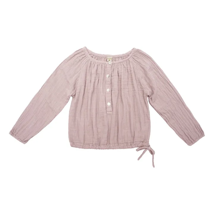 Numero 74 Blouse Coton Bio Naia | Dusty Pink S007