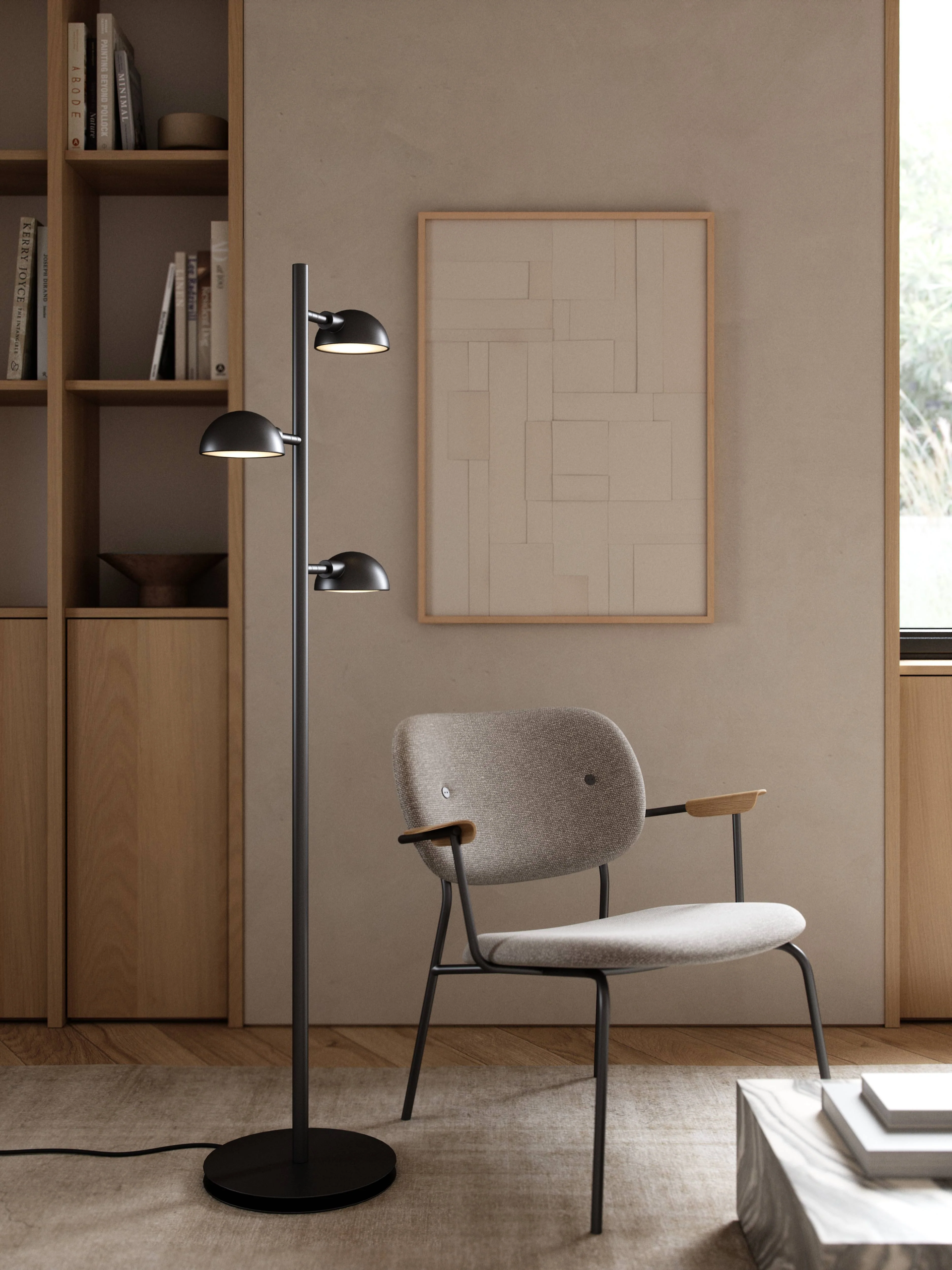 Design For The People  Nomi gulvlampe - sort
