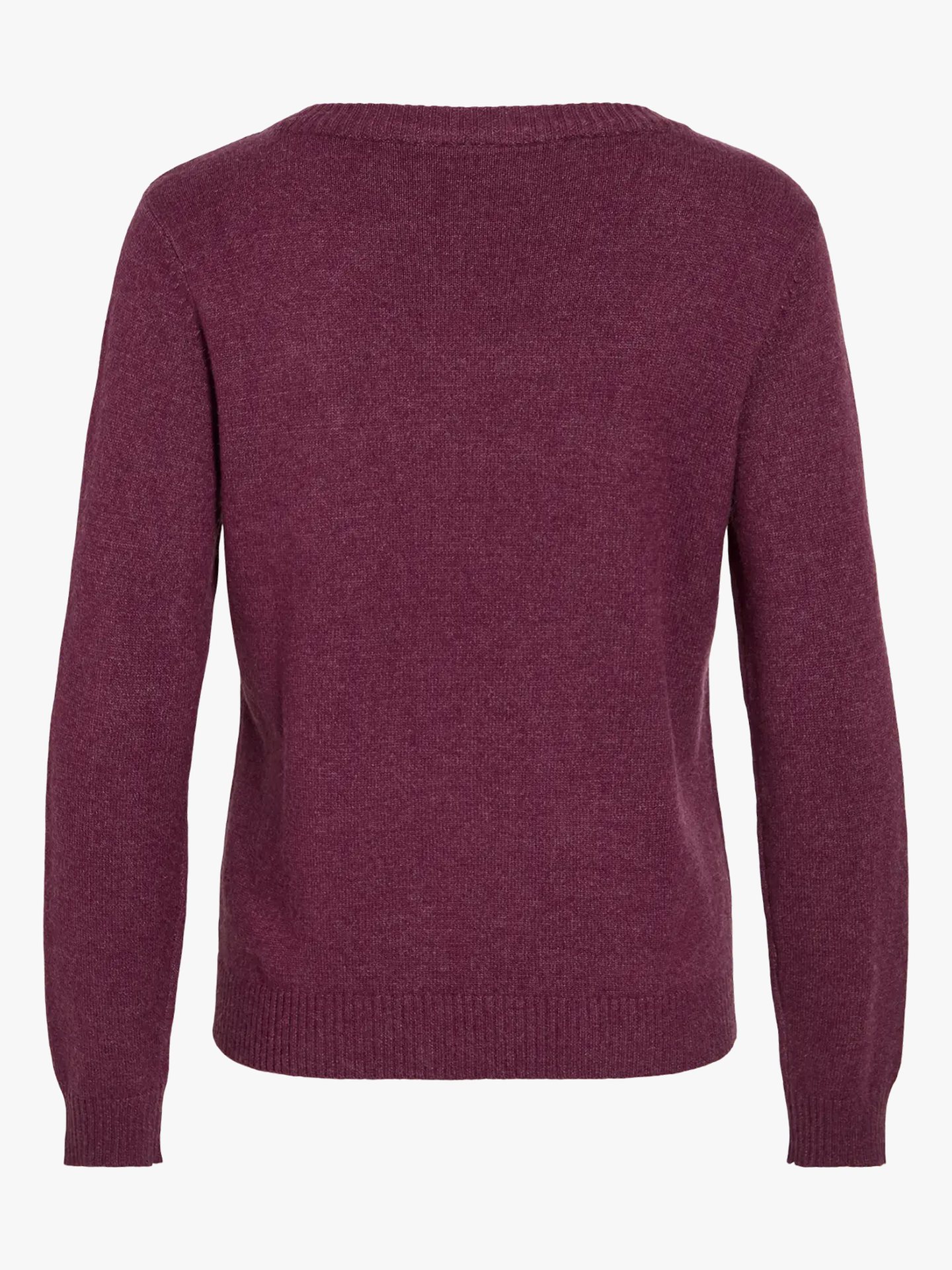 Viril O-Neck Long Sleeve Knit Top