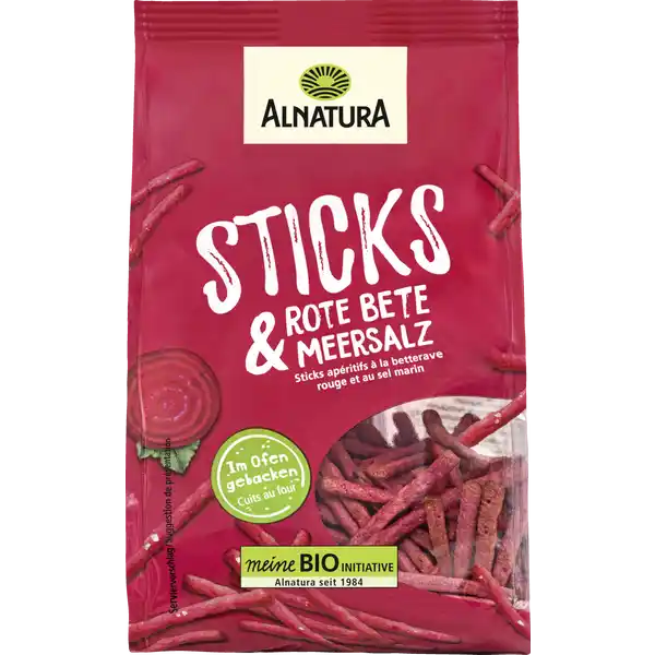 Bio Sticks Rote Bete & Meersalz