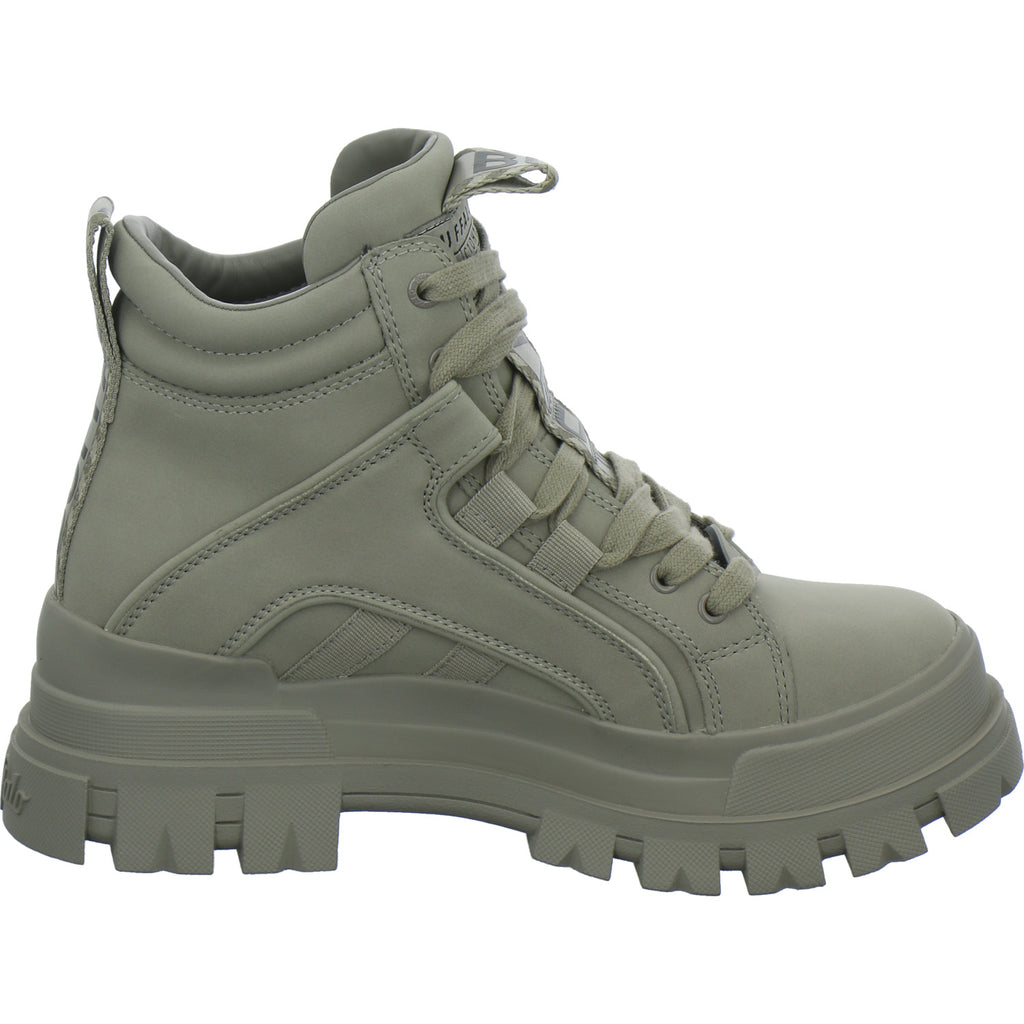 Buffalo Stiefel Damen Aspha NC Mid Hellgrau