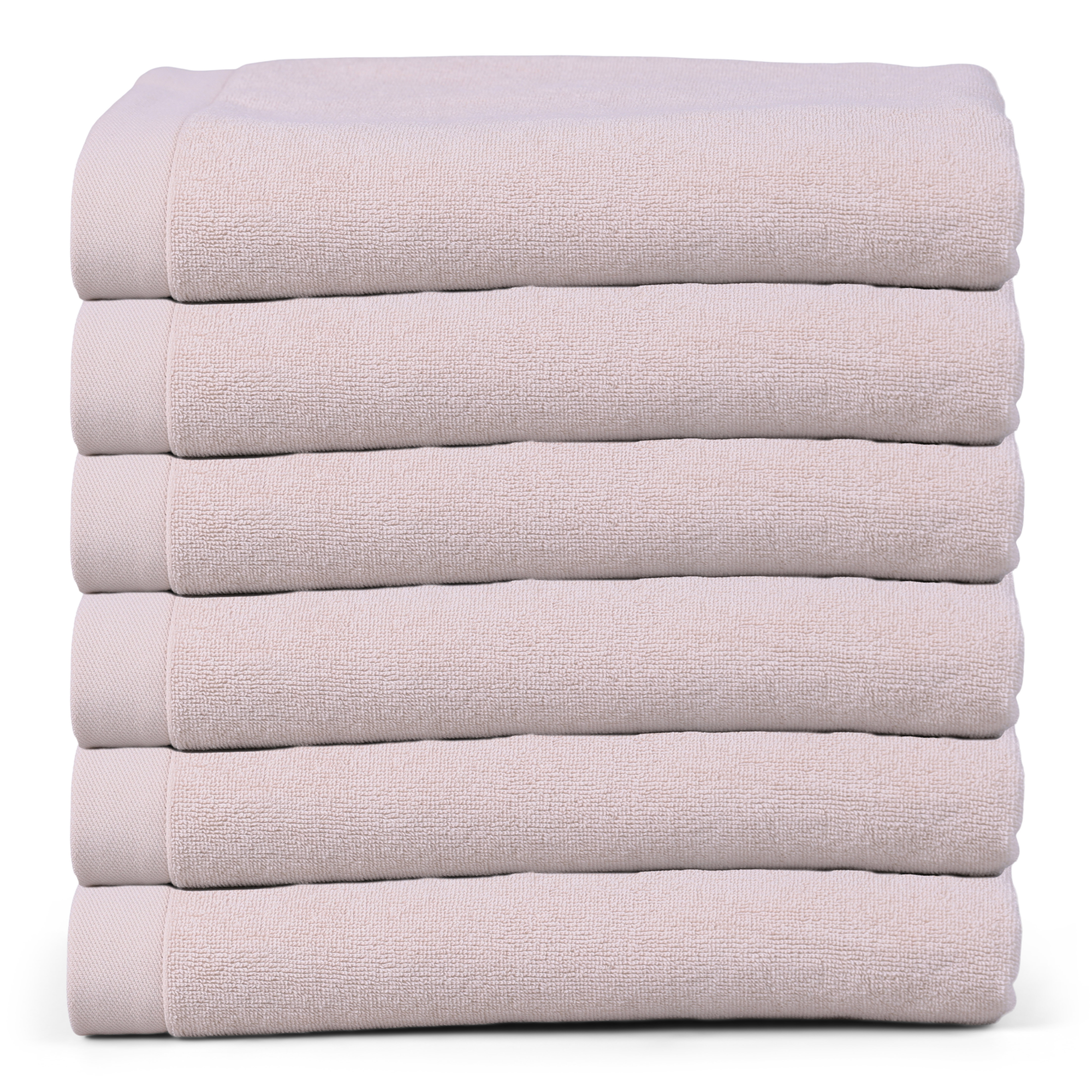 Handdoek offwhite 70x140 cm - set van 6
