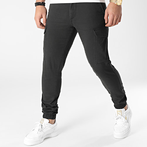 Pantalon Cargo Slim Marco Joe Noir