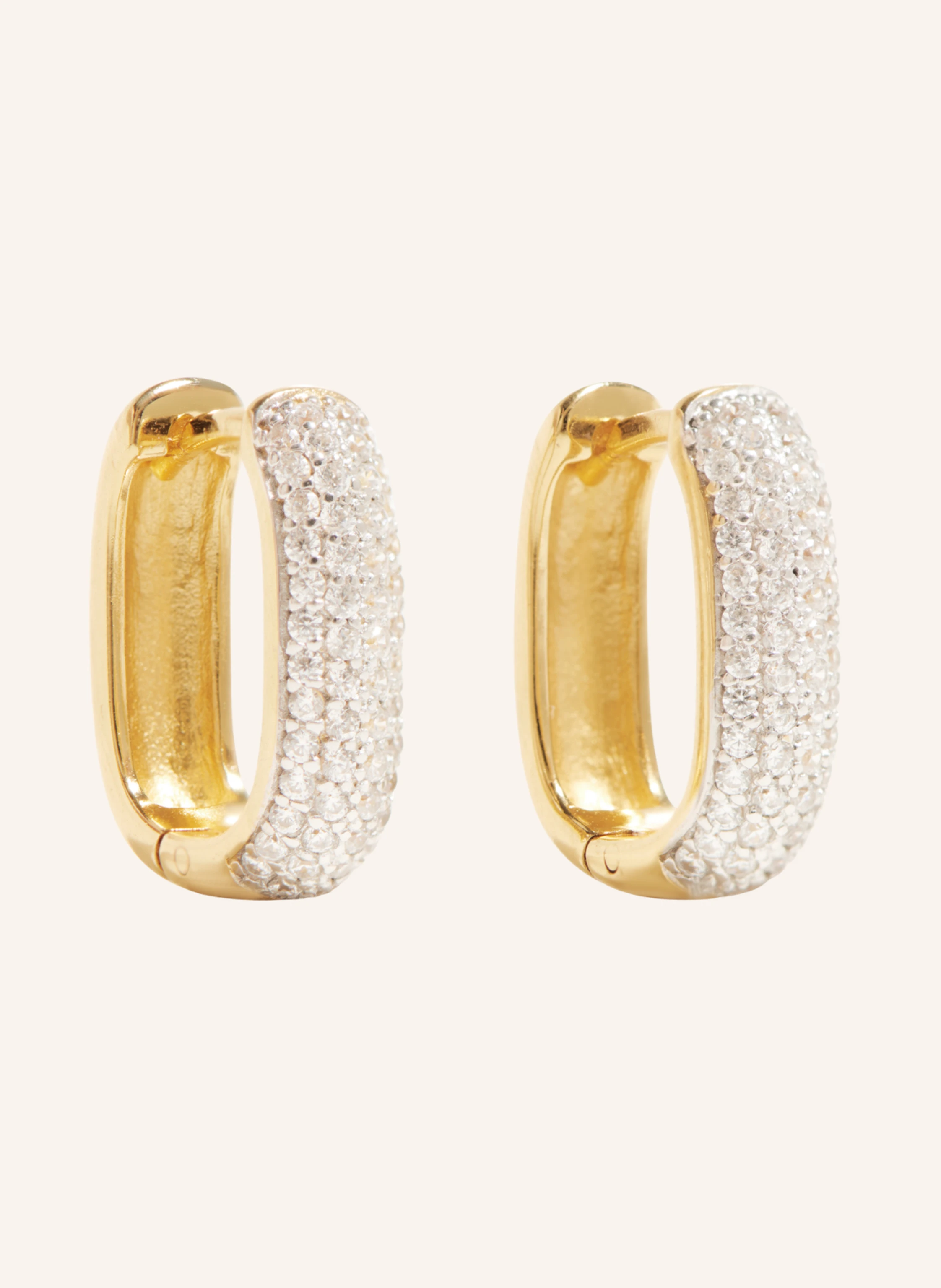 Pompidou Ohrringe CHLOE MINI PAVé by GLAMBOU