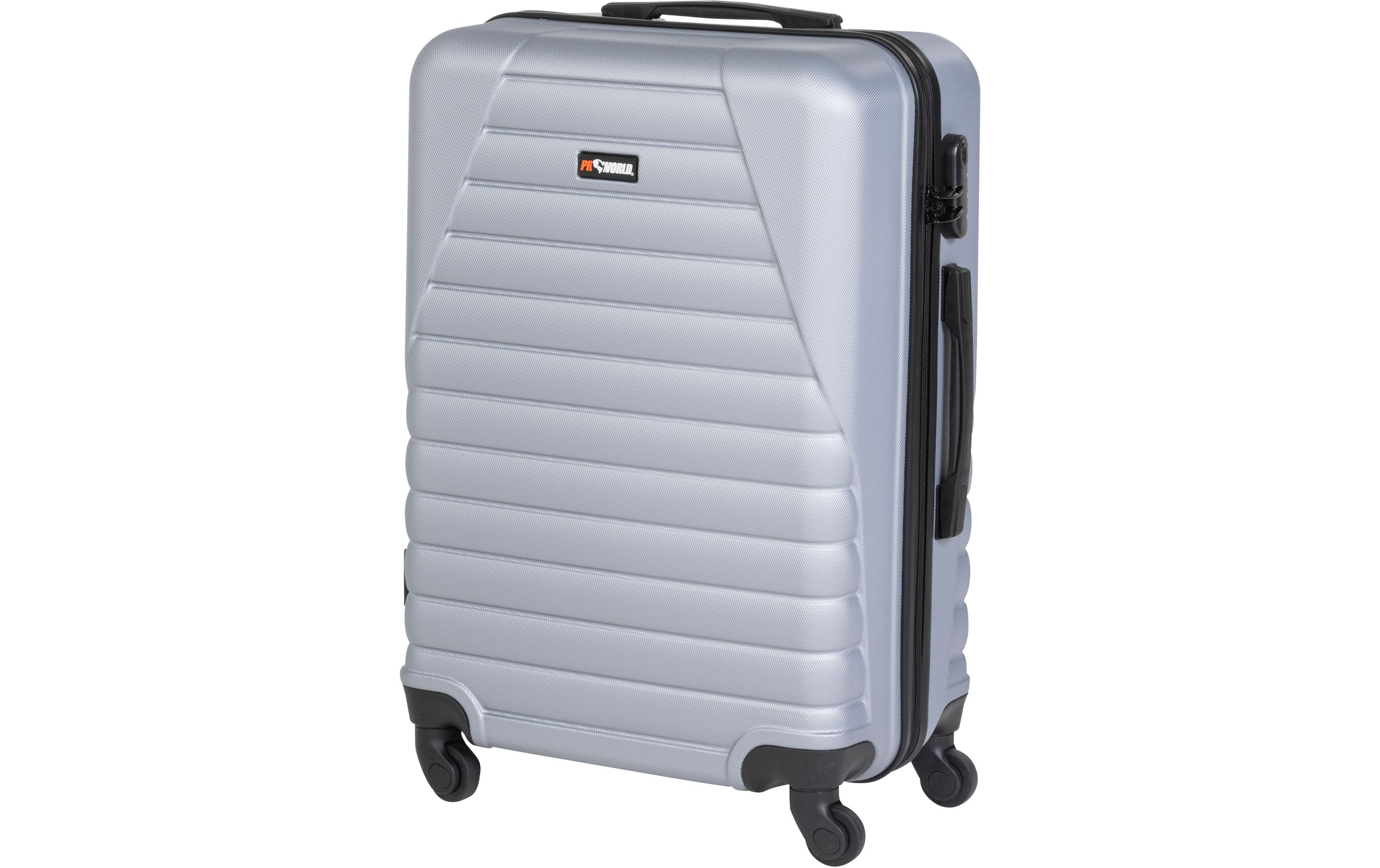 Reisekofferset World Superb 2-teilig, Silbergrau<br>Zwei Trolleys unterschiedlicher Grösse