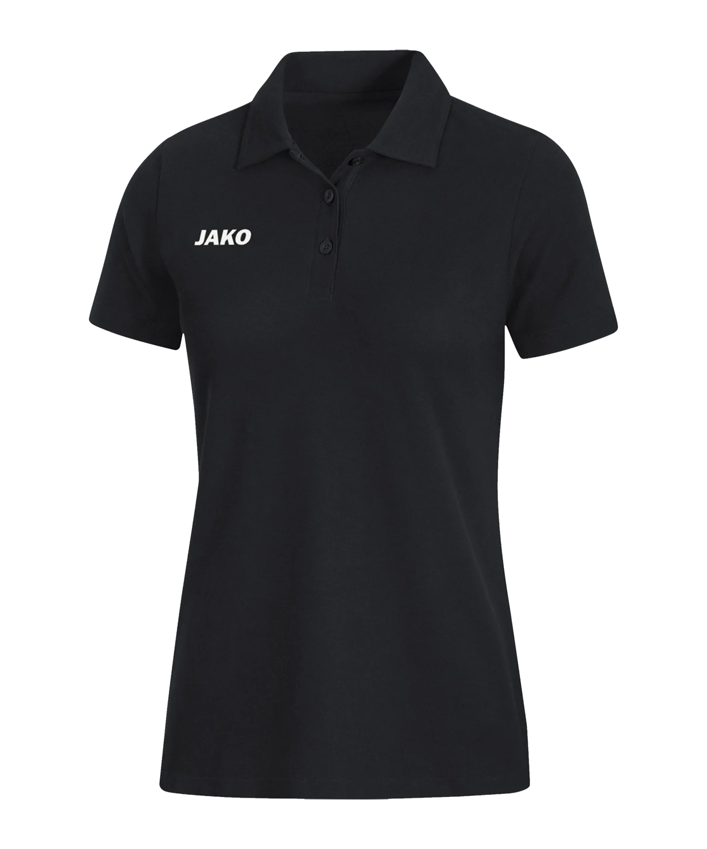 JAKO Base Poloshirt Damen Schwarz F08