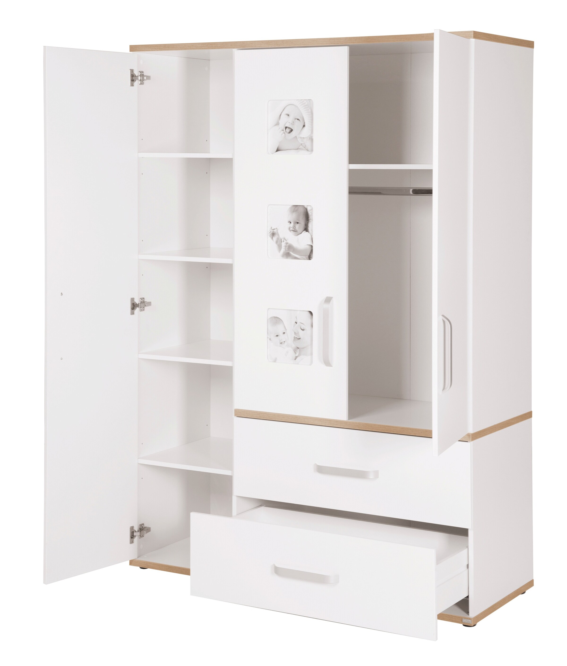 roba Kleiderschrank 3 türig Pia
