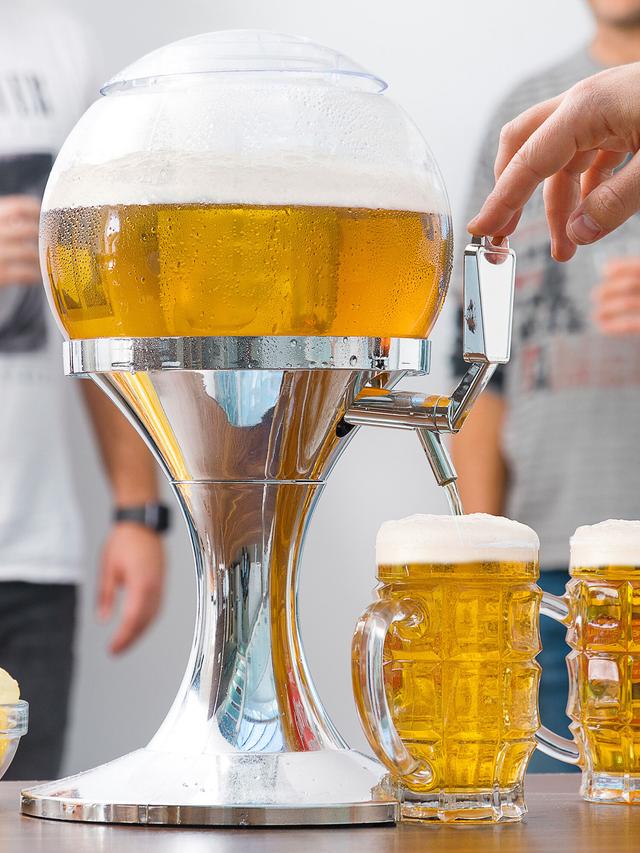 Getränkespender 3,5 L mit Kühlfach & Zapfhahn