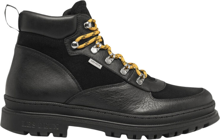 Les Deux Tyler Mid Suede Boot Black
