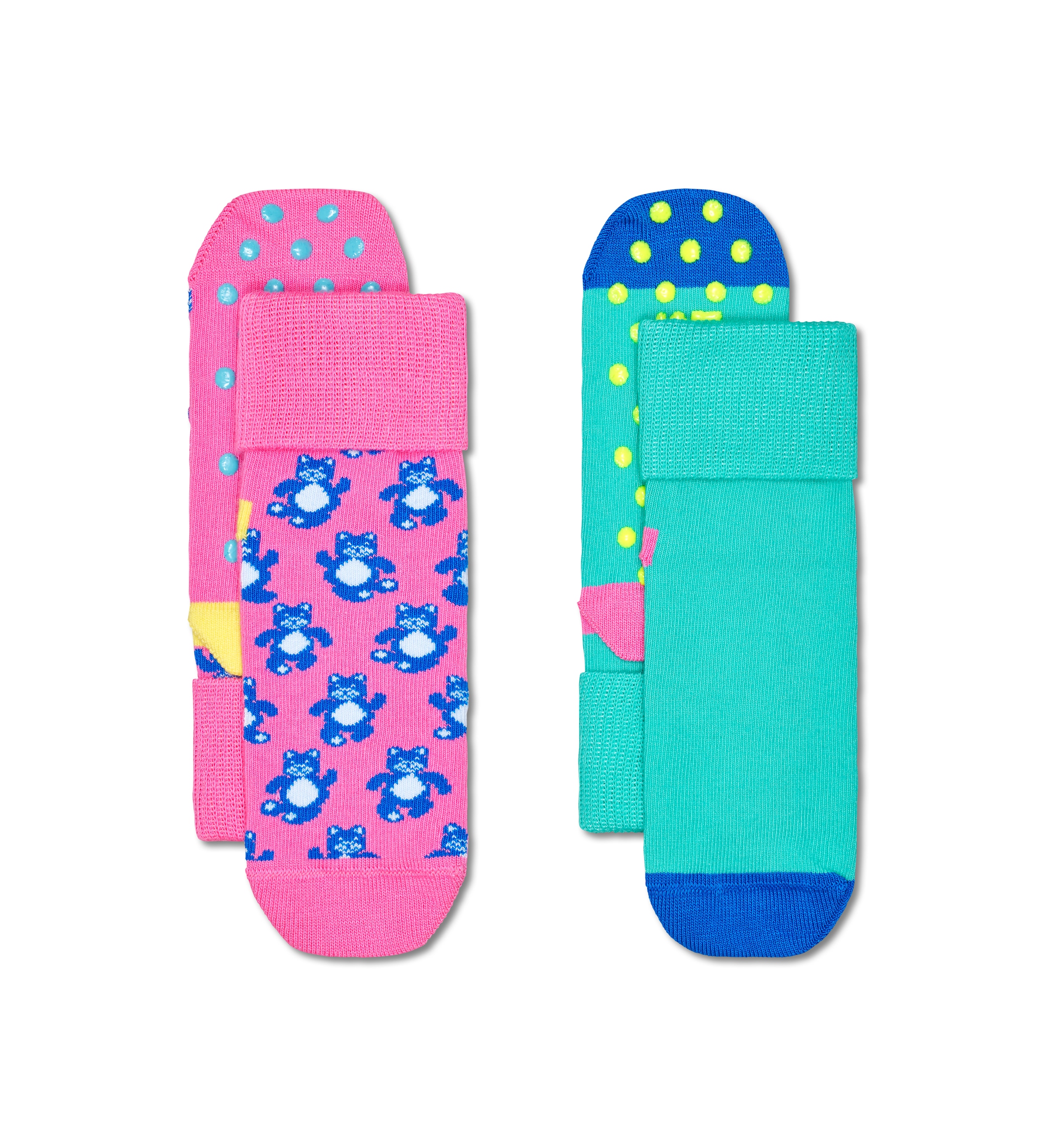 Happy Socks ABS-Socken »Teddy Bear« 2er Pack,  mit süssen Bärchenmotiven