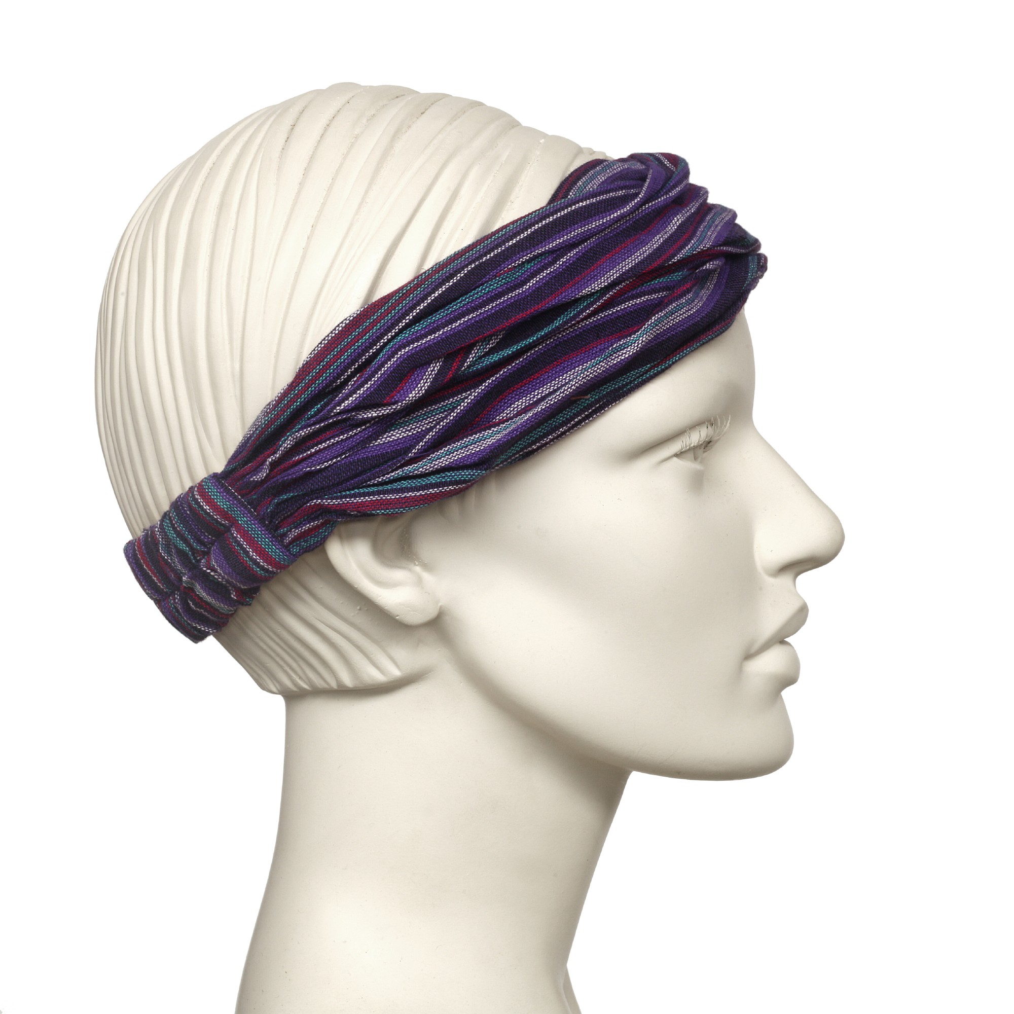 Haarband 'St Louis', aus 100% Baumwolle, lila/multicolor günstig bestellen